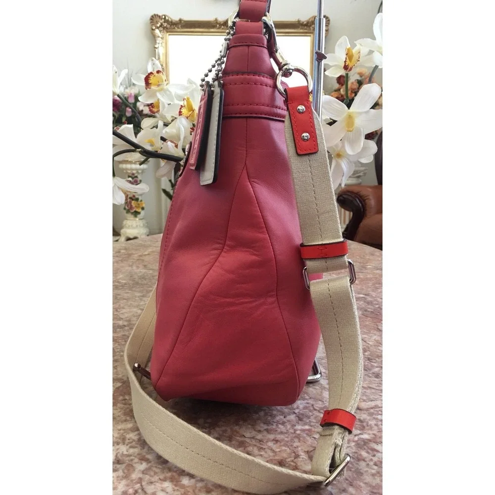 Coach Daisy Leather Convertible Hobo Shoulder Bag F23937 EUC RARE‎ MSRP $350